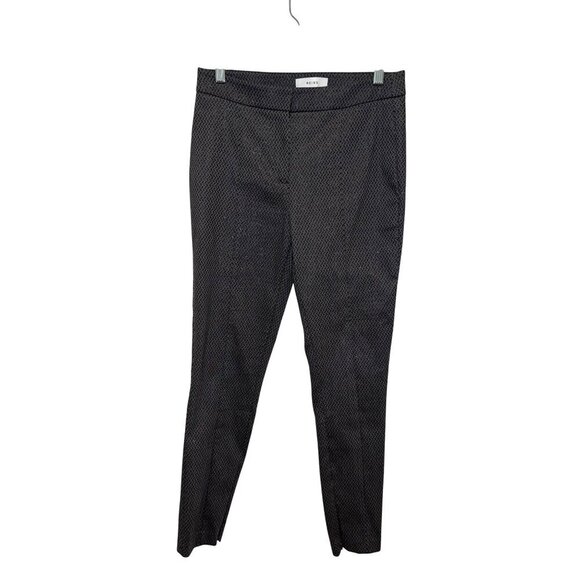Reiss Black Textured Wool Blend Slim-Fit Skinny Jeans Women's Size 6 - Picture 1 of 10